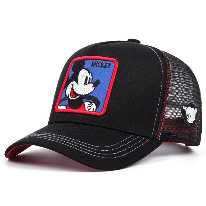 Cappellino da baseball di Topolino nero e rosso