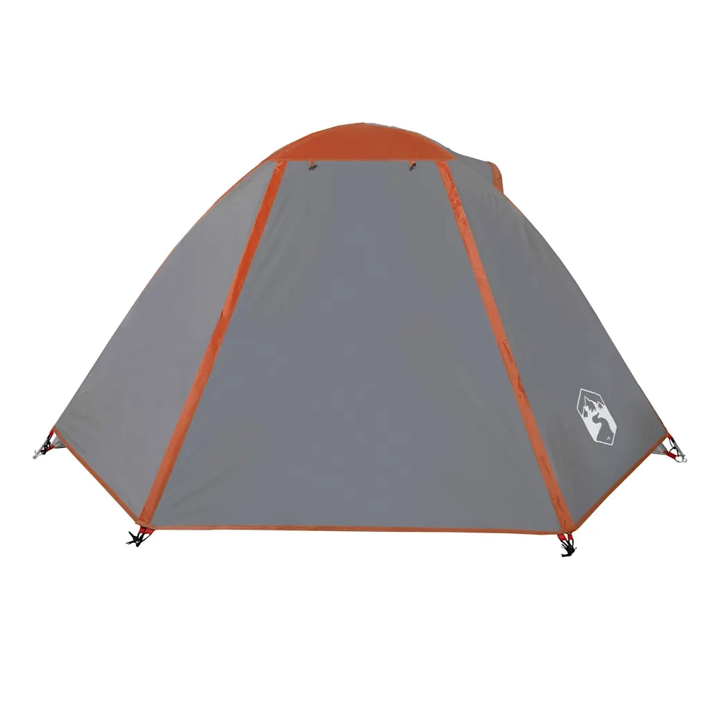 Tenda da campeggio | Tenda da campo a Cupola 2 Persone Arancione Impermeabile