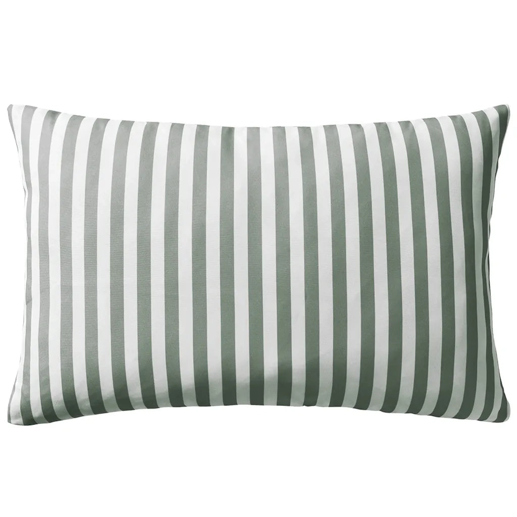 Cuscini da Esterno 2 pz Stampa a Righe 60x40 cm Grigi CFW8744925