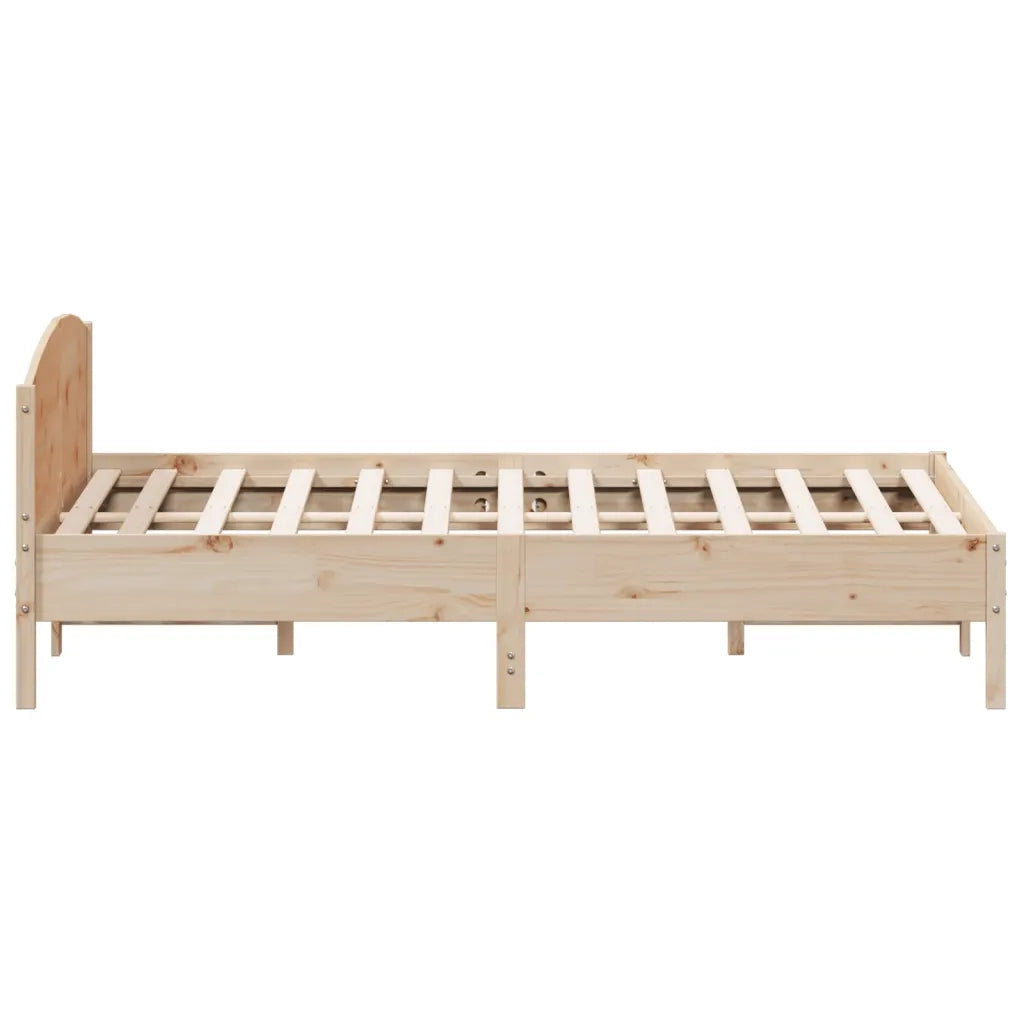 Giroletto senza Materasso 180x200 cm in Legno Massello di Pino 3216191
