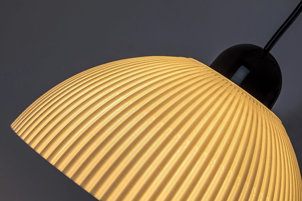 Lampada sospesa Avenora 1xE27 nera bianca Rabalux