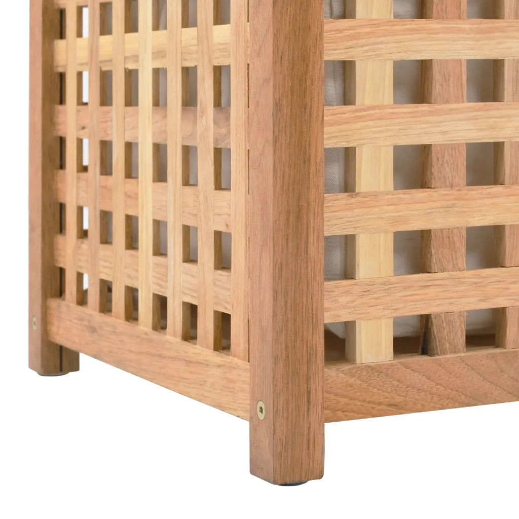 Portabiancheria 87,5x46x67 cm in Legno Massello di Noce 247604