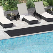 Tappeto per pavimento Nero 1 x 5 m Gomma