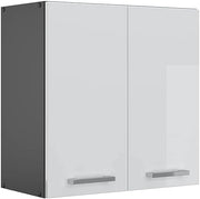 Pensile da cucina R-Line, Bianco lucido, 60 cm, per la libera combinazione all'interno di sistemi cucina modulari