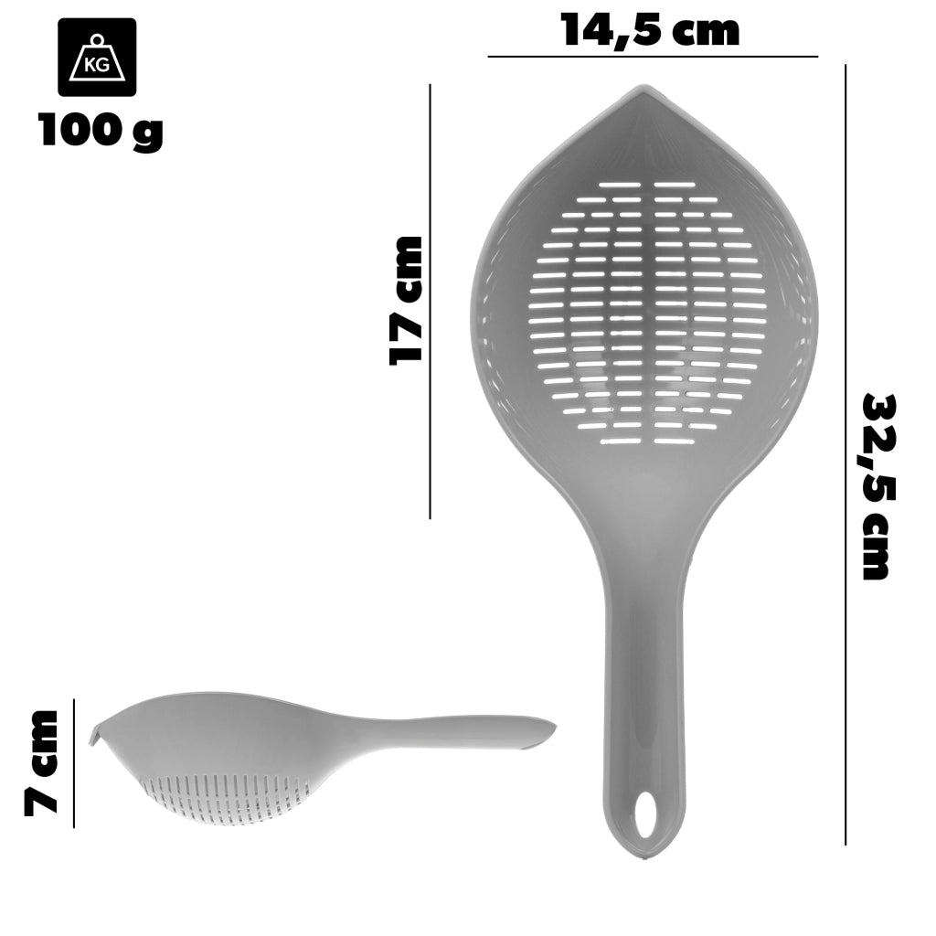 Colino da cucina forato KADAX per pierogi, patatine fritte e ravioli.