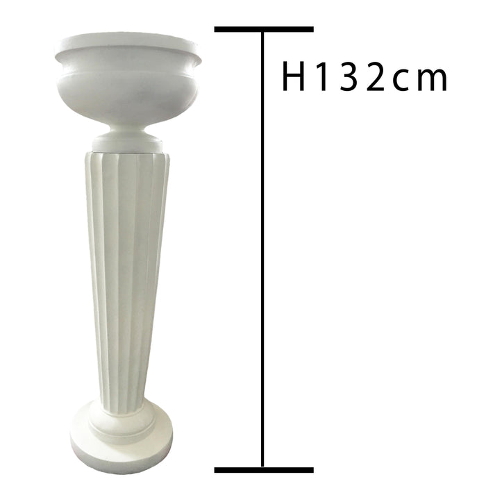 Set Vaso e Colonna Misure 44 cm 132 cm