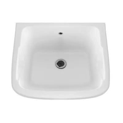 Pilozzo lavatoio 60x50 cm in ceramica da installare in appoggio