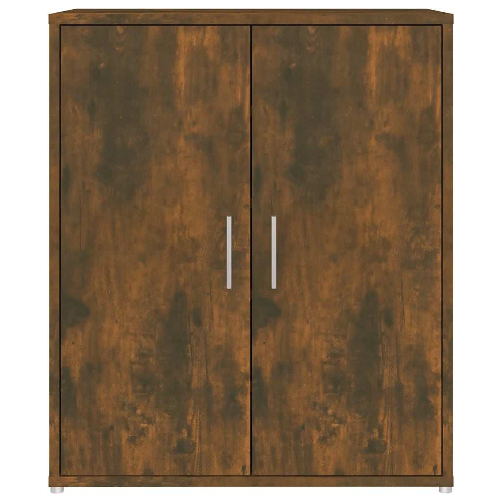 Scarpiera Rovere Fumo 60x35x70 cm in Legno Multistrato cod mxl 41370