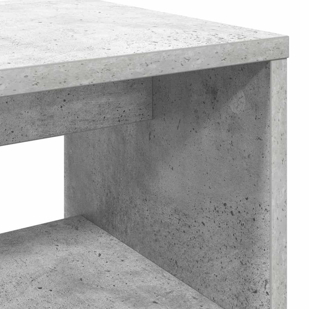 Mobile TV 80 x 30 x 40 cm Grigio cemento Legno ingegnerizzato 8000327