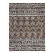 Tappeto Sunny 100 Braun in poliestere marrone