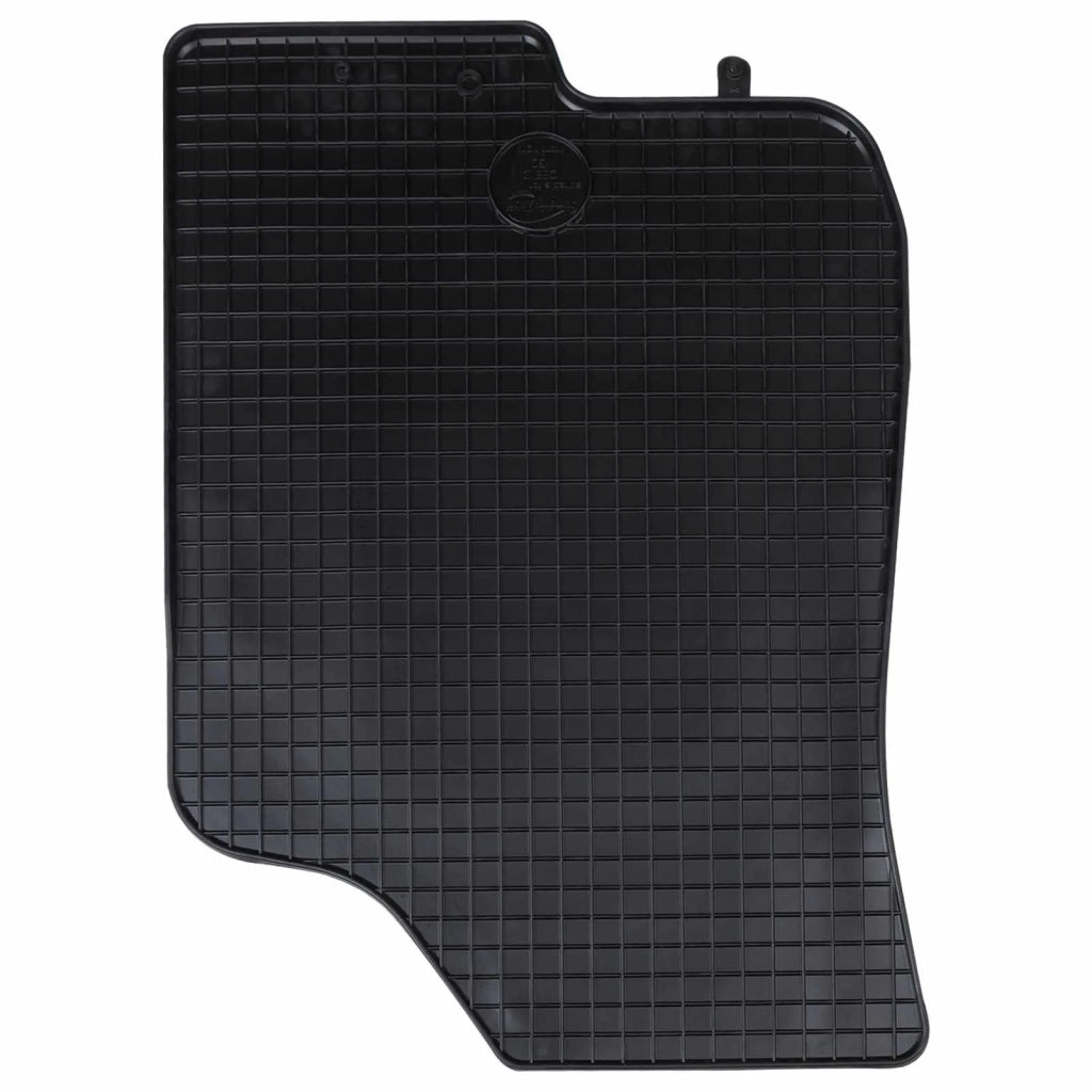 Tappetino per Auto 4 pz Nero Gomma CFW5062805