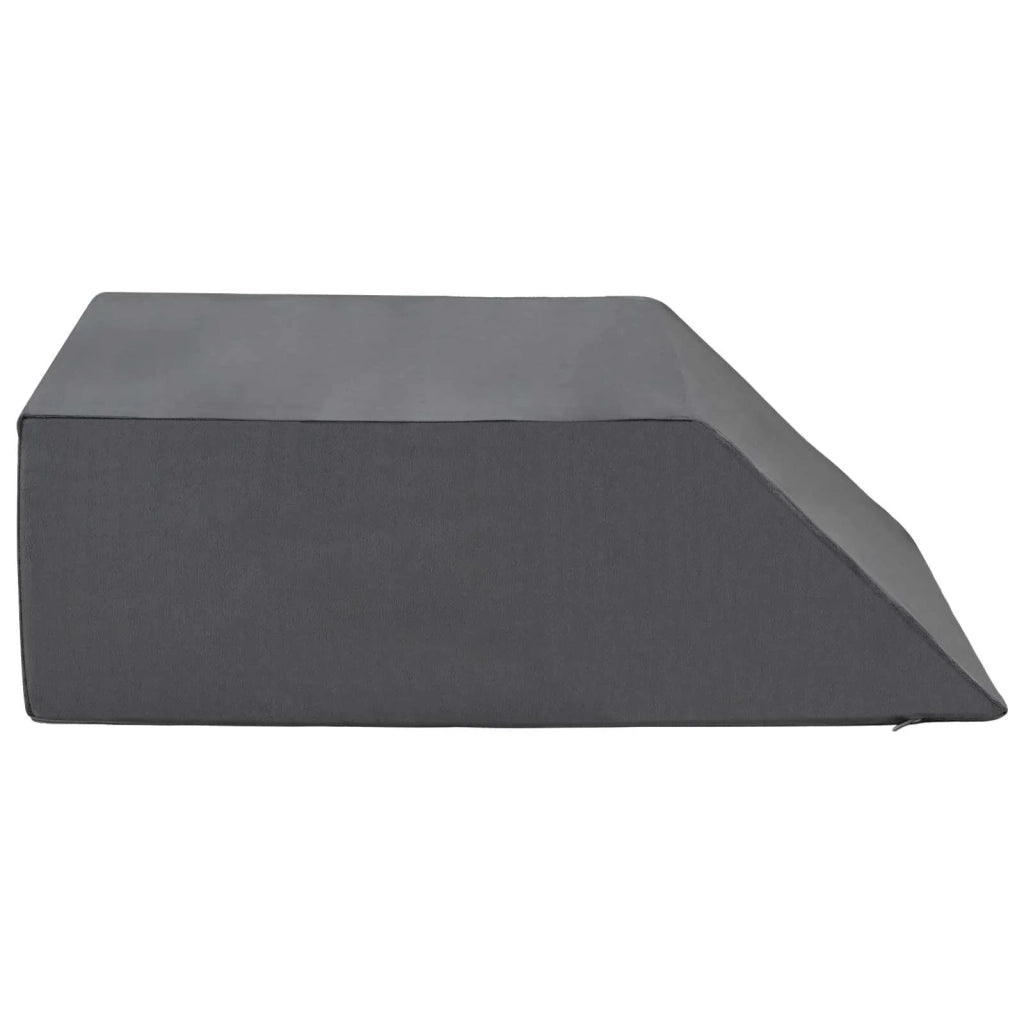 Cuscino per Gambe Tinta unita Grigio 63 x 52 x 19 cm Schiuma PU 42020191