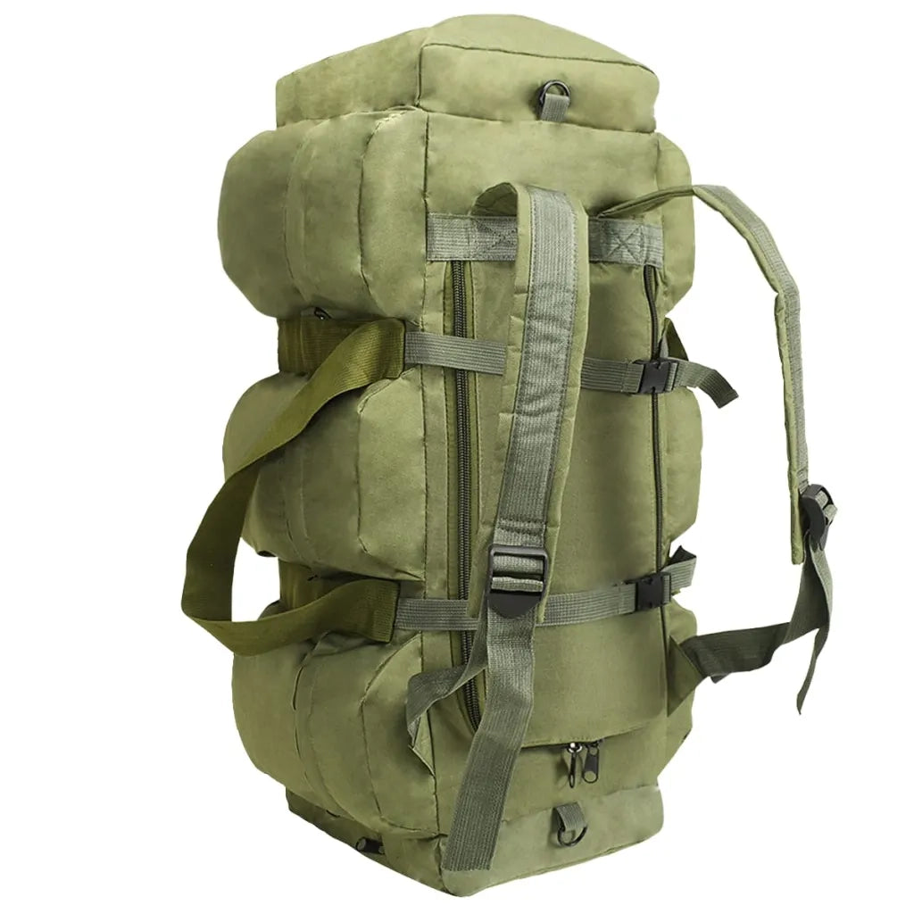Borsone da Viaggio Stile Militare 3 in 1 45 L Verde Oliva 91388