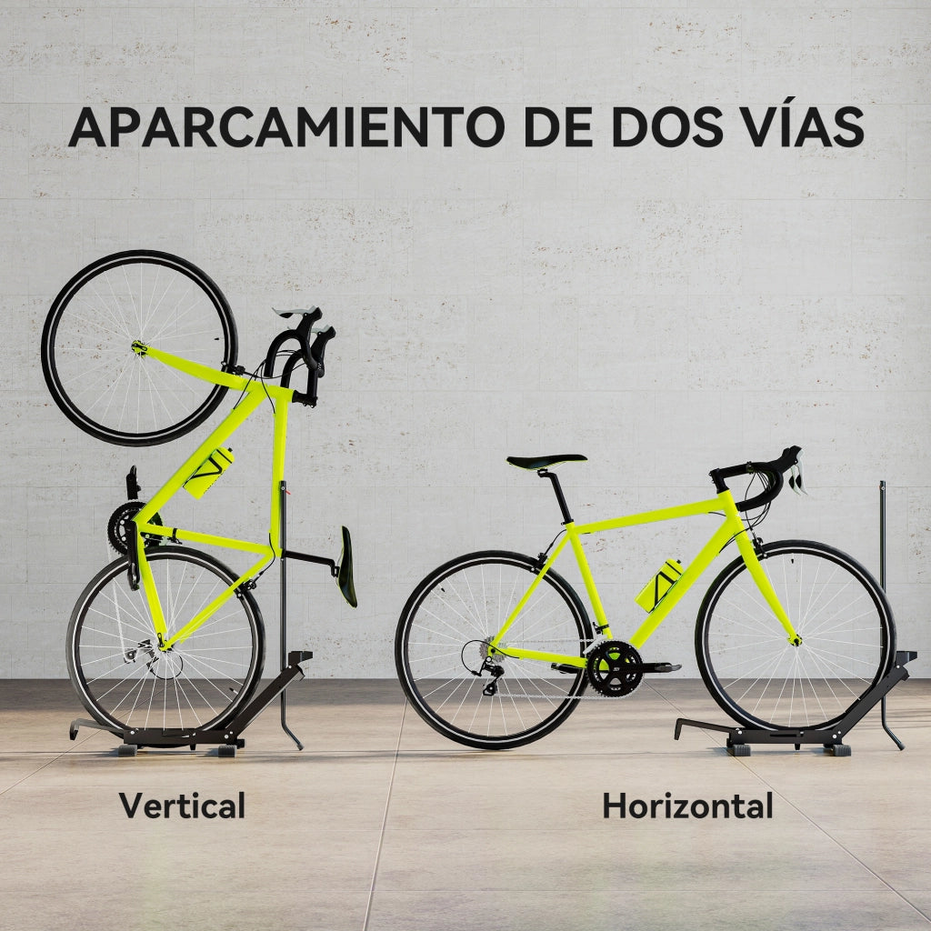 Supporto Biciclette Pieghevole ¨C Zephmum ¨C 75x41x71-81 cm Nero
