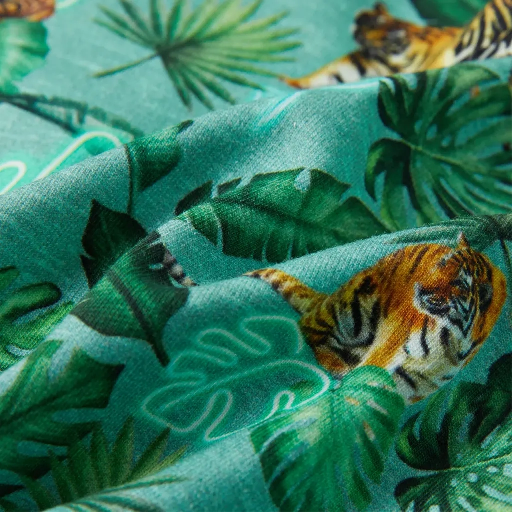 Felpa da Bambino Verde Chiaro Mélange 104 12410