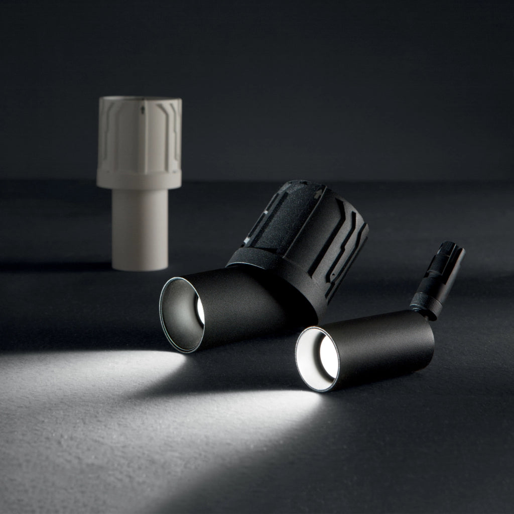 Faretto Ad Incasso Tecnico Beyond 1 Luce Led Integrato Nero 10W Ip20