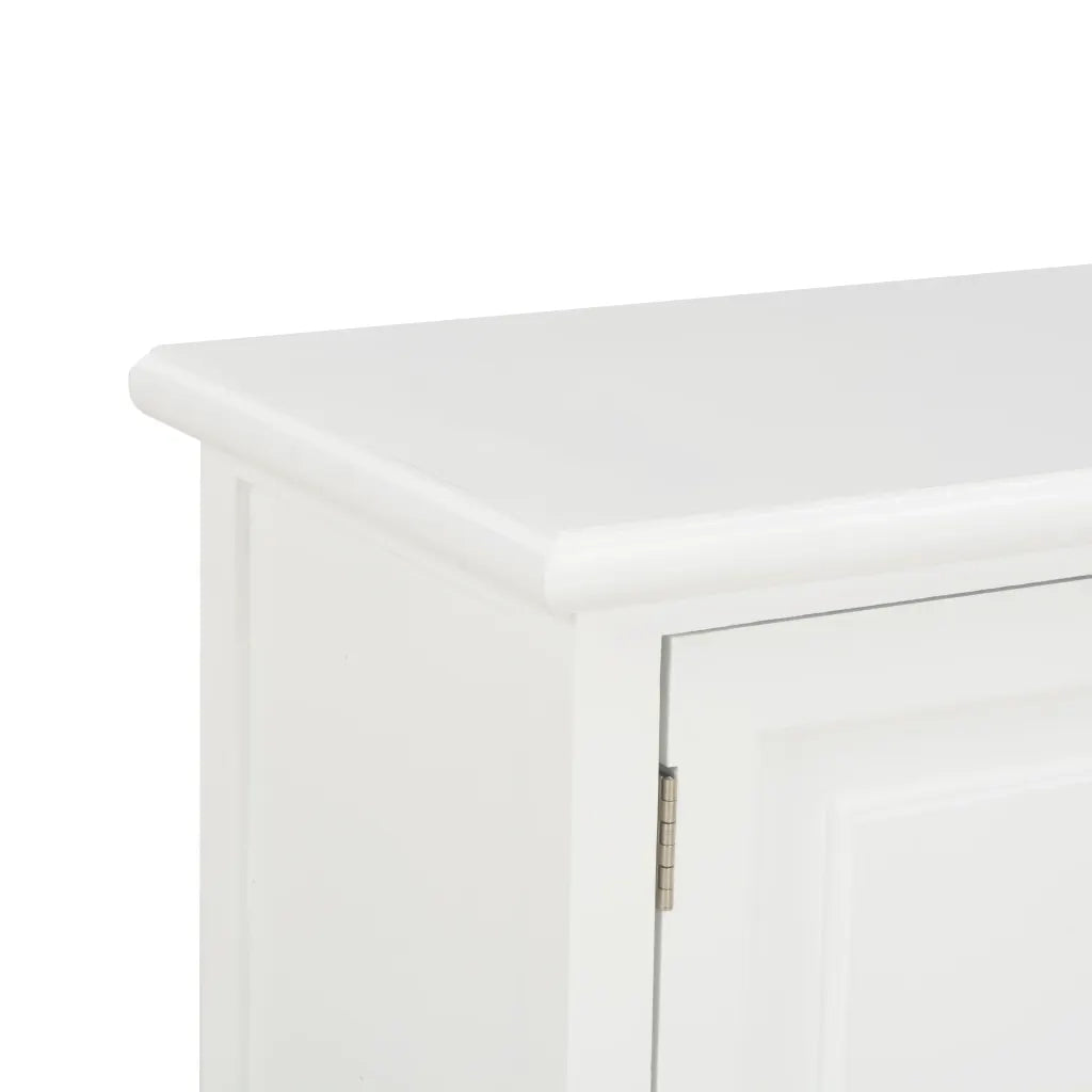Mobile Porta TV Bianco 90x30x40 cm in Legno cod mxl 34033