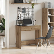 vidaXL Scrivania Rovere Artigianale 80x40x75 cm in Legno Multistrato