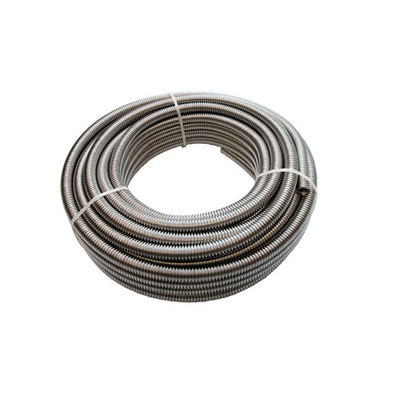 Tubo flessibile inox uniroll da 5 mt. 1/2" per acqua
