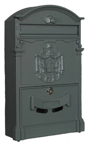 CASSETTA POSTALE 'CAMELIA' cm 25,5 x 9 x H.41 - grigio  - KASART