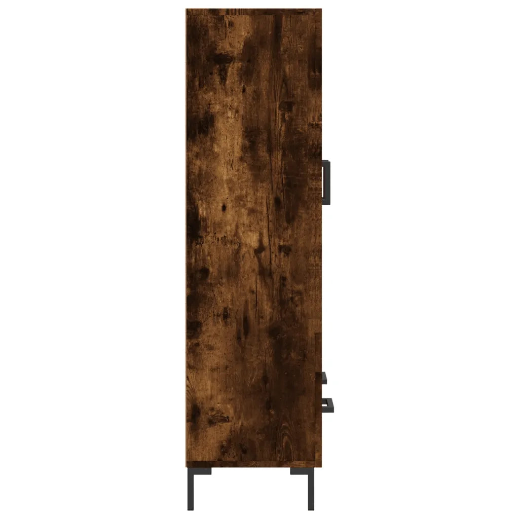 Credenza Rovere Fumo 69,5x31x115 cm in Legno Multistrato 830329