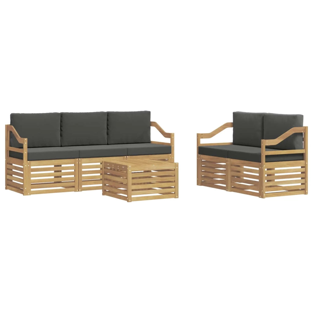 Set divani Legno di Acacia Massello 3391412