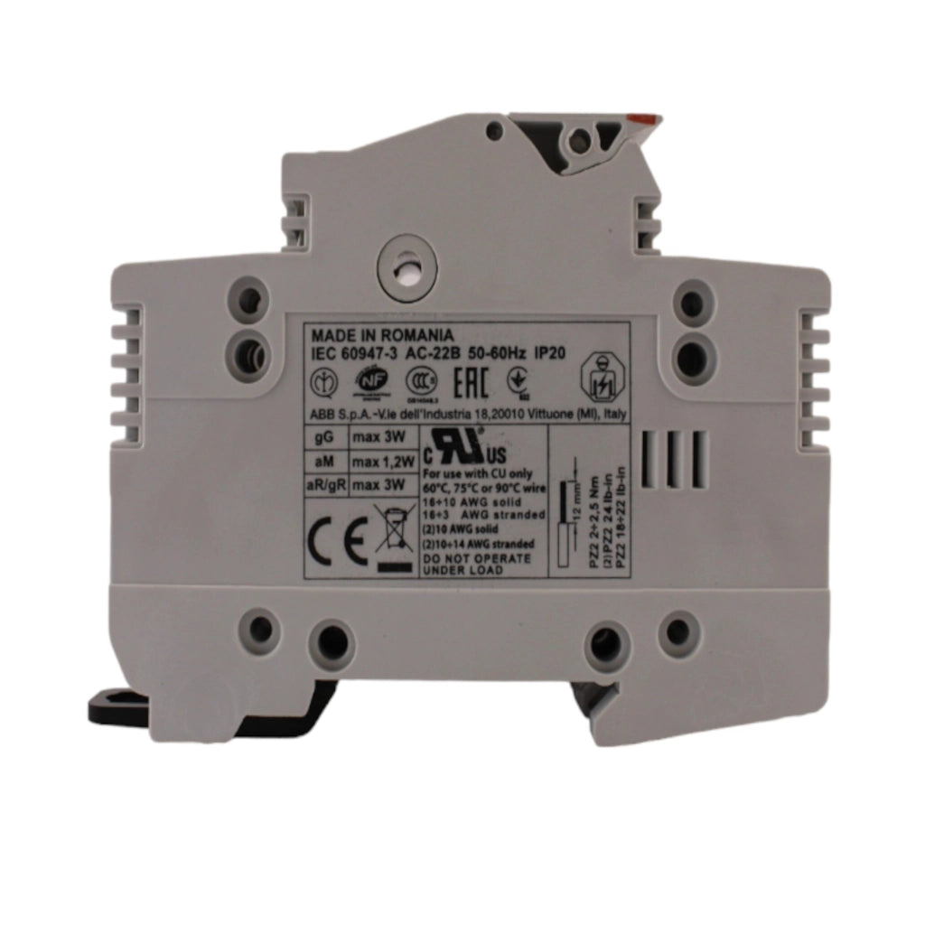 Portafusibile sezionatore 2 poli 32A 10X38 ABB
