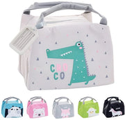 Tasca per Picnic Mini Termica per Donne, Tasca Isolata per Donne, Tasca per Picnic Mini per Bambine, Tasca Isolata per Bambine, Tasca per Picnic Mini per Bambini, Tasca per Picnic Mini per Scuola, Colorazione: Grigio