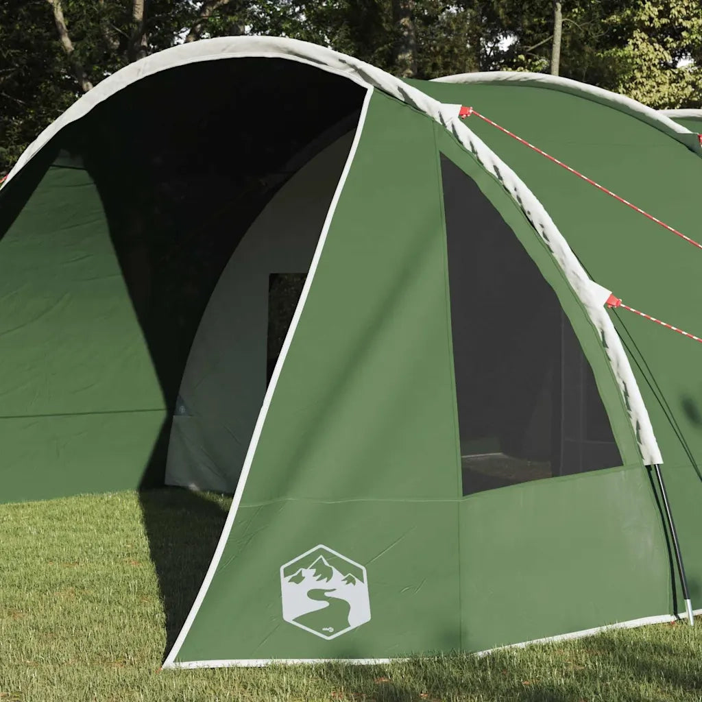 Tenda Tunnel per 6 Persone 6 persona Verde e Bianco 42004044