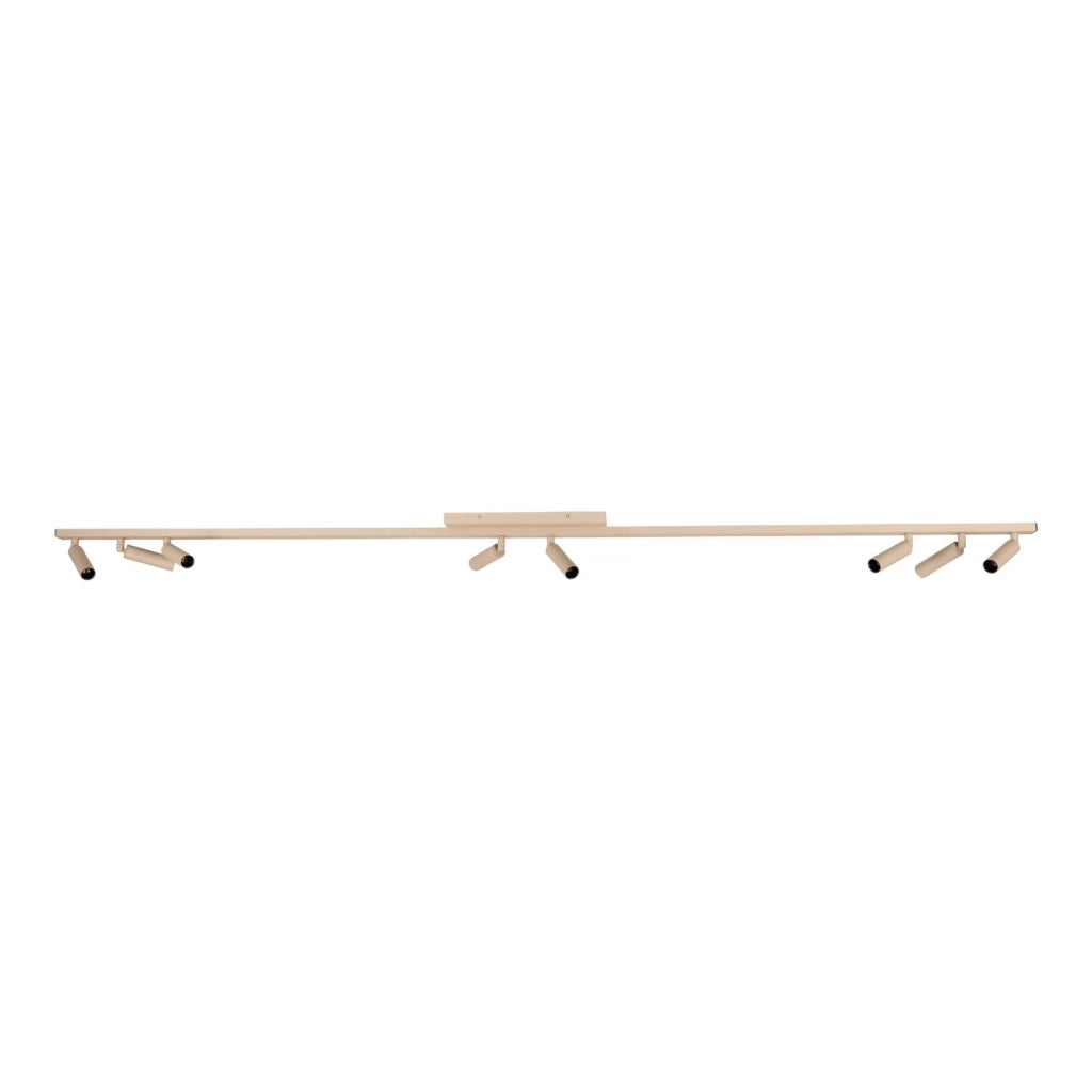 Faretto da soffitto KEONI 8xG9 beige alluminio Lucide