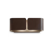 Lampada Da Parete Clip Ap2 Mini Coffee Ideal-Lux
