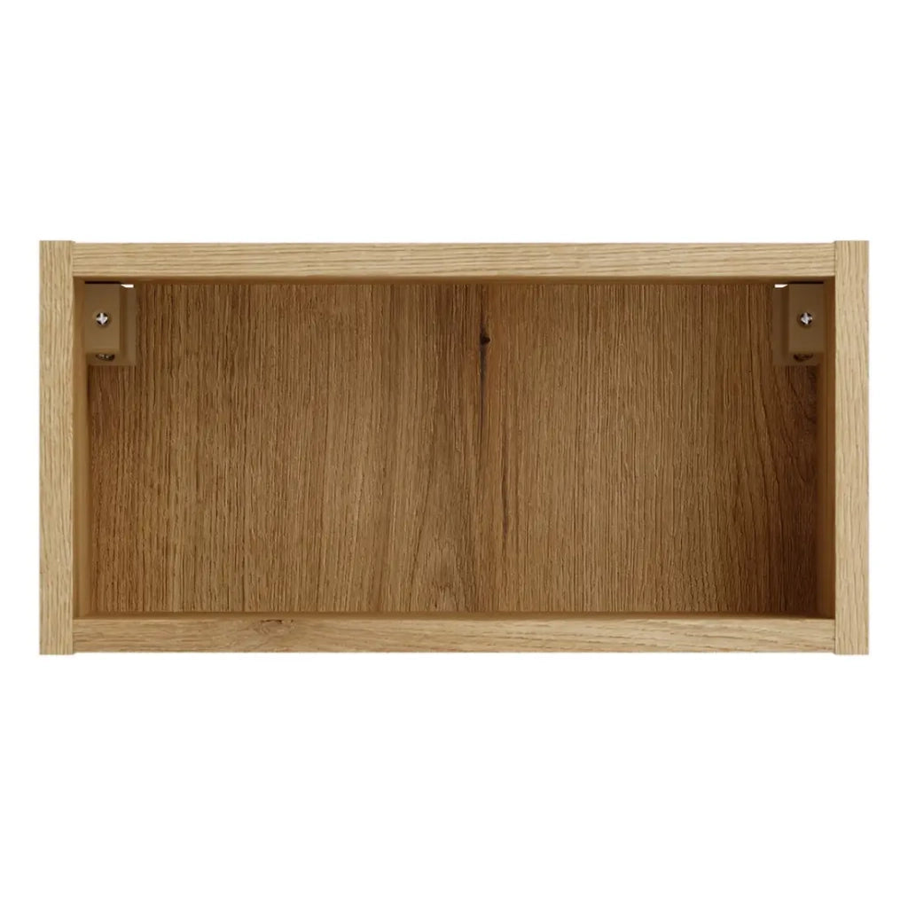 Mobile da bagno VANO 40 cm in rovere sospeso con nicchia
