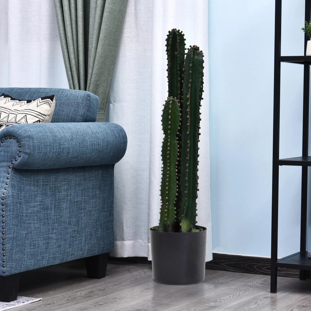 Pianta artificiale cactus grande realismo ¨C zephmum ¨C verde ? 17x98 cm
