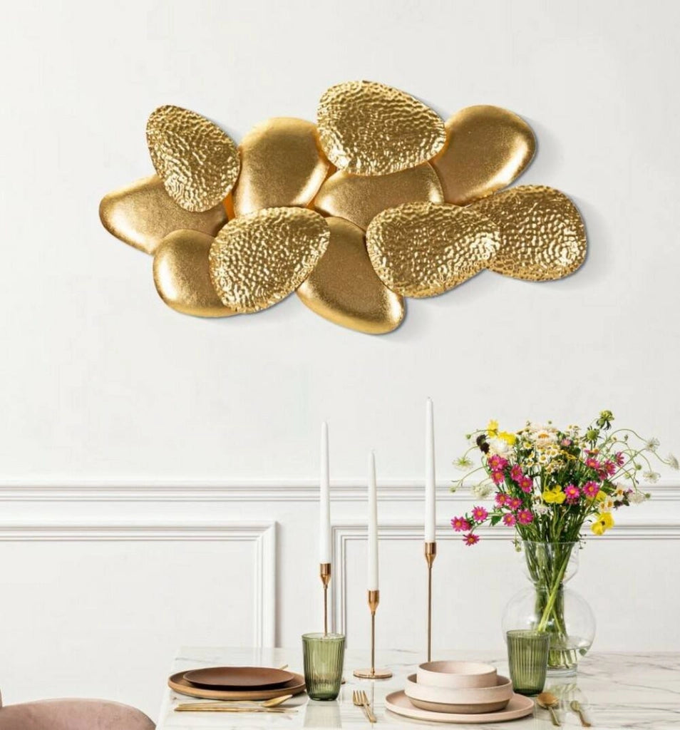 Lampada da parete Castrocaro, Luminaria da parete, Luce a muro, Faretto a muro, 60x11 h31 cm, Oro