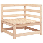 Set Divani da Giardino 2 pz con Cuscini Legno Massello di Pino 805745
