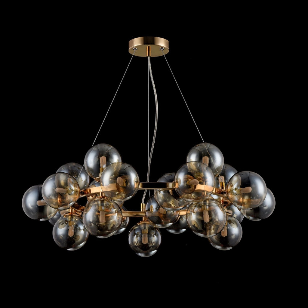 Lampada pendente Modern in Metallo Dallas Oro