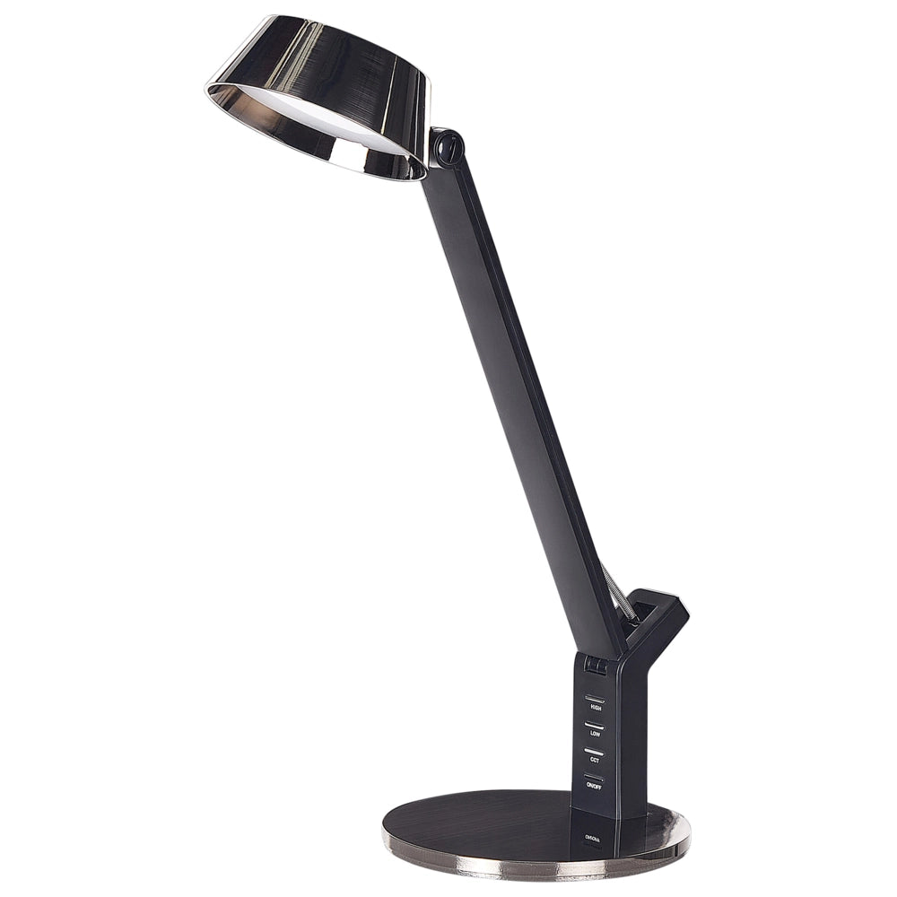 Lampada a LED ottone con piastra metallica con supporto usb 40 cm ufficio cameretta soggiorno