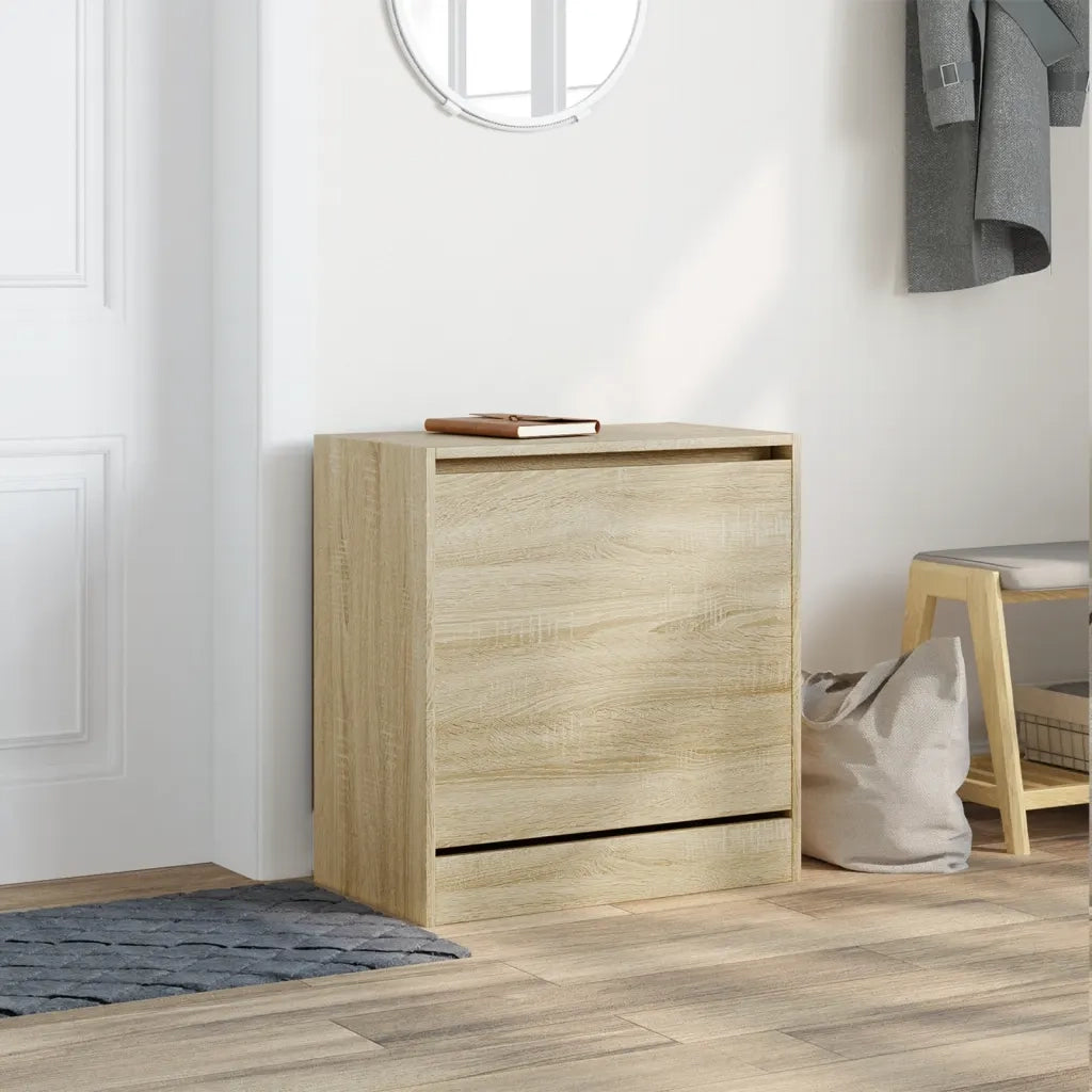 Scarpiera | Mobile per scarpe Rovere Sonoma 60x34x63,5 cm in Legno Multistrato