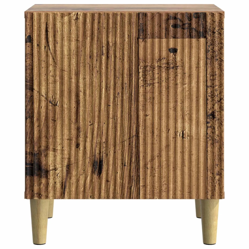 Armadio da Notte 2 pcs Legno antico 43 x 34,5 x 50 cm 894582