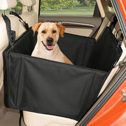 Autoportaoggetti per cani extra resistenti - piccoli e medi cani - 4 cinture di sicurezza - impermeabili - sedile posteriore - misura L - nero