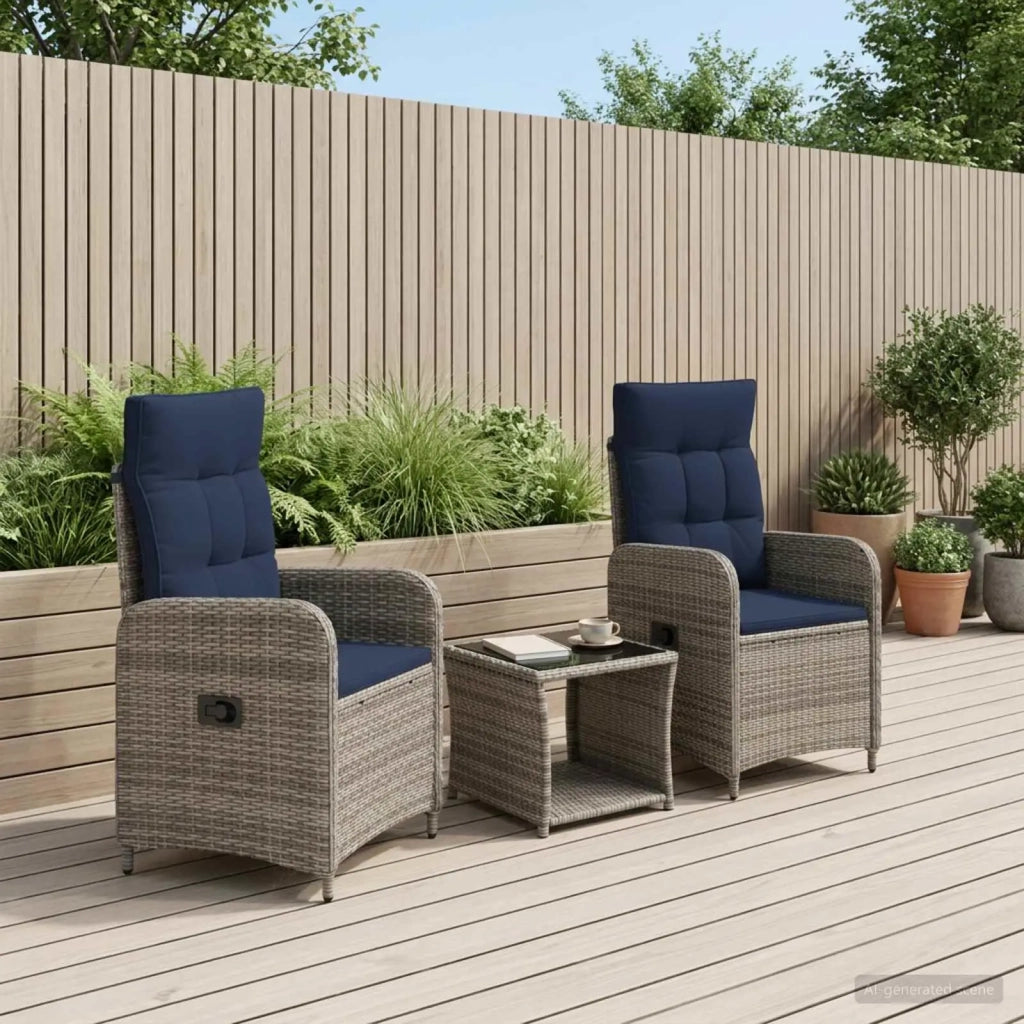 Set Lounge da Giardino 3 pz 3422365