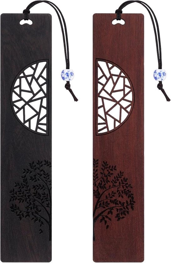 Blade di legno - decorazione in legno naturale manuale - blade vintage - regalo per donne - uomini - studenti