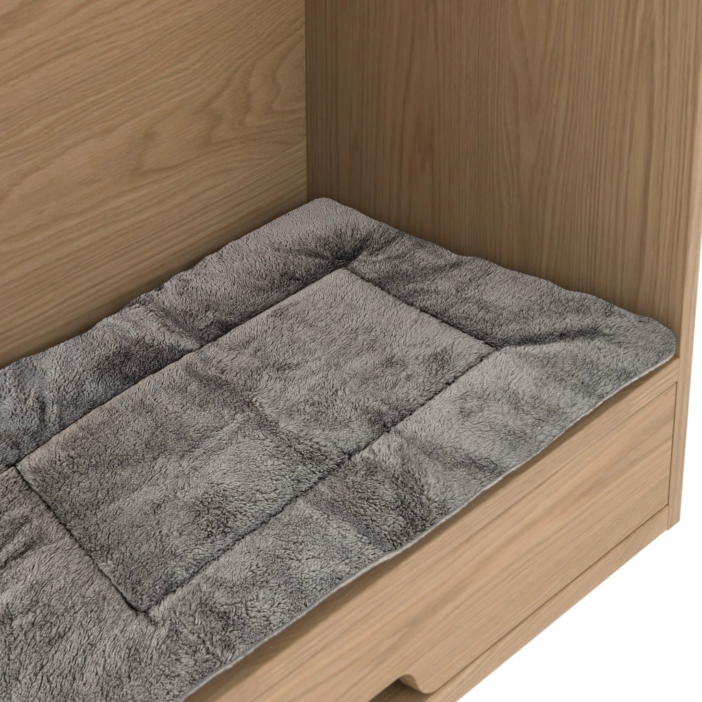 Mobile Multifunzione per Animali con Cuccia, Tiragraffi e Cassetti ¨C MINIMAL ¨C Legno