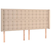 Testiera | Testata ad Orecchio Cappuccino 163x16x118/128 cm in Similpelle