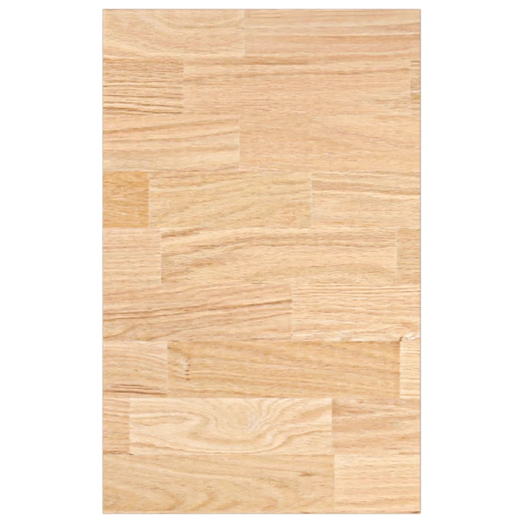 Piano Tavolo | Piano di Lavoro Cucina 40x63,5x2,7 cm Legno Massello Rovere