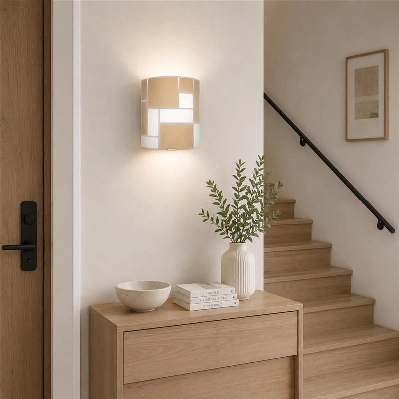 DORA LAMPADA APPLIQUE 1 LAMPADINA PER APPLICAZIONE AL SOFFITTO E A PARETE E27 30 CM