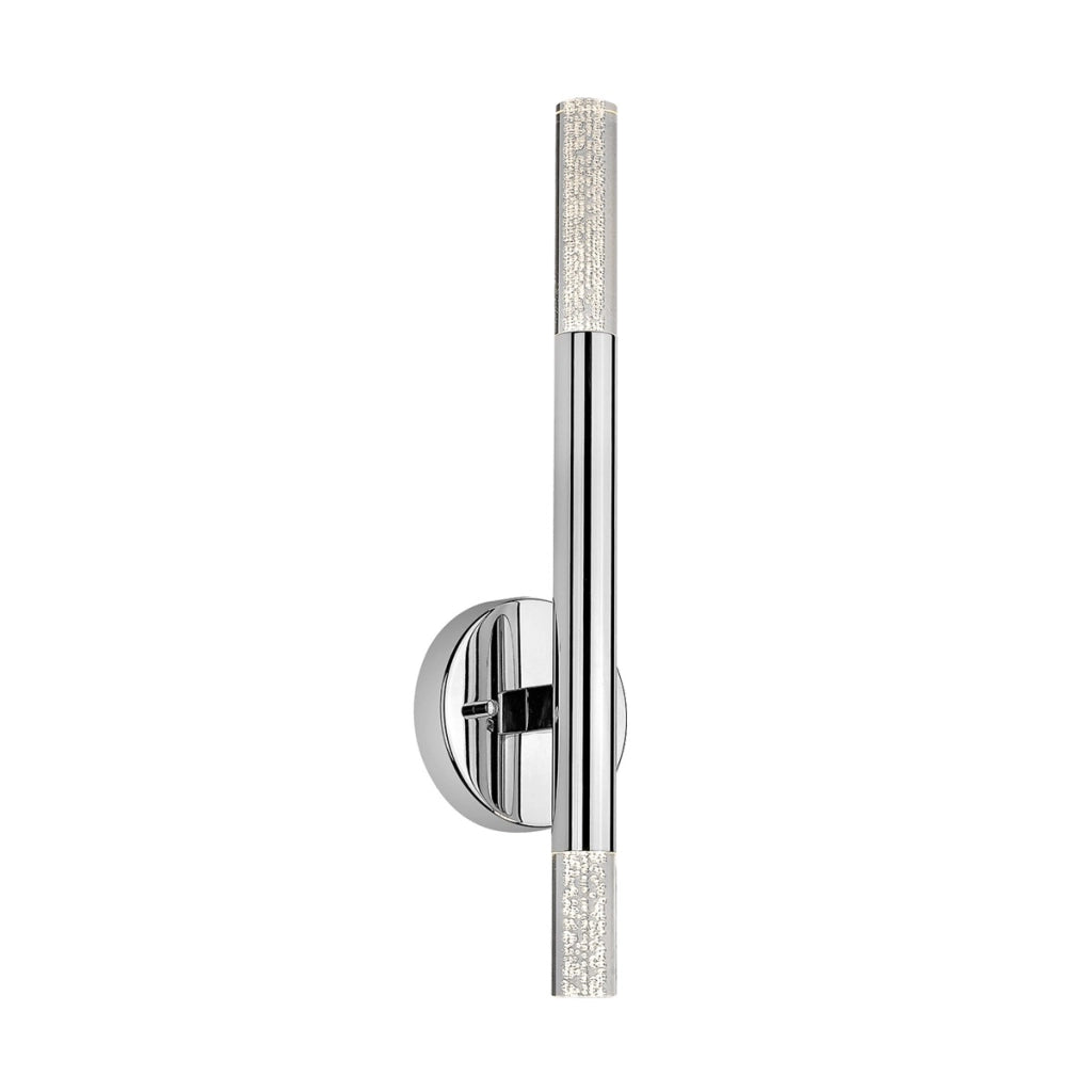 Applique moderna a tubo LED 5W cromo 3000K Zuma Line