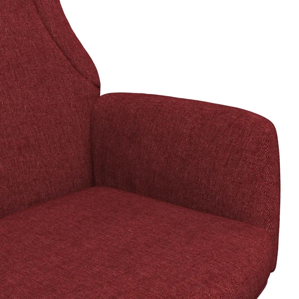 Poltrona Relax Rosso Vino in Tessuto cod mxl 15010