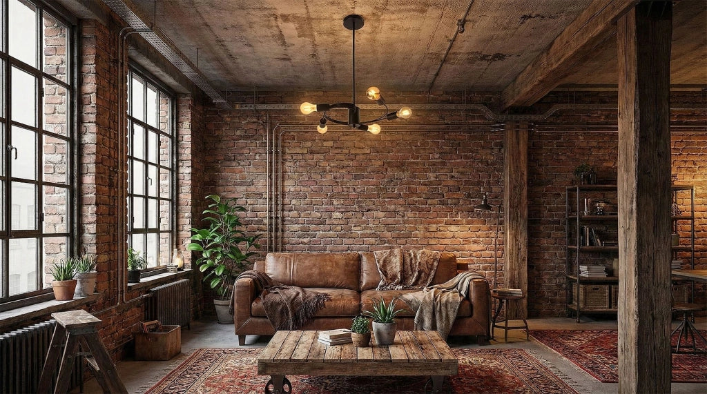 Lampada Da Soffitto Cristallo Loft APP739-5CP