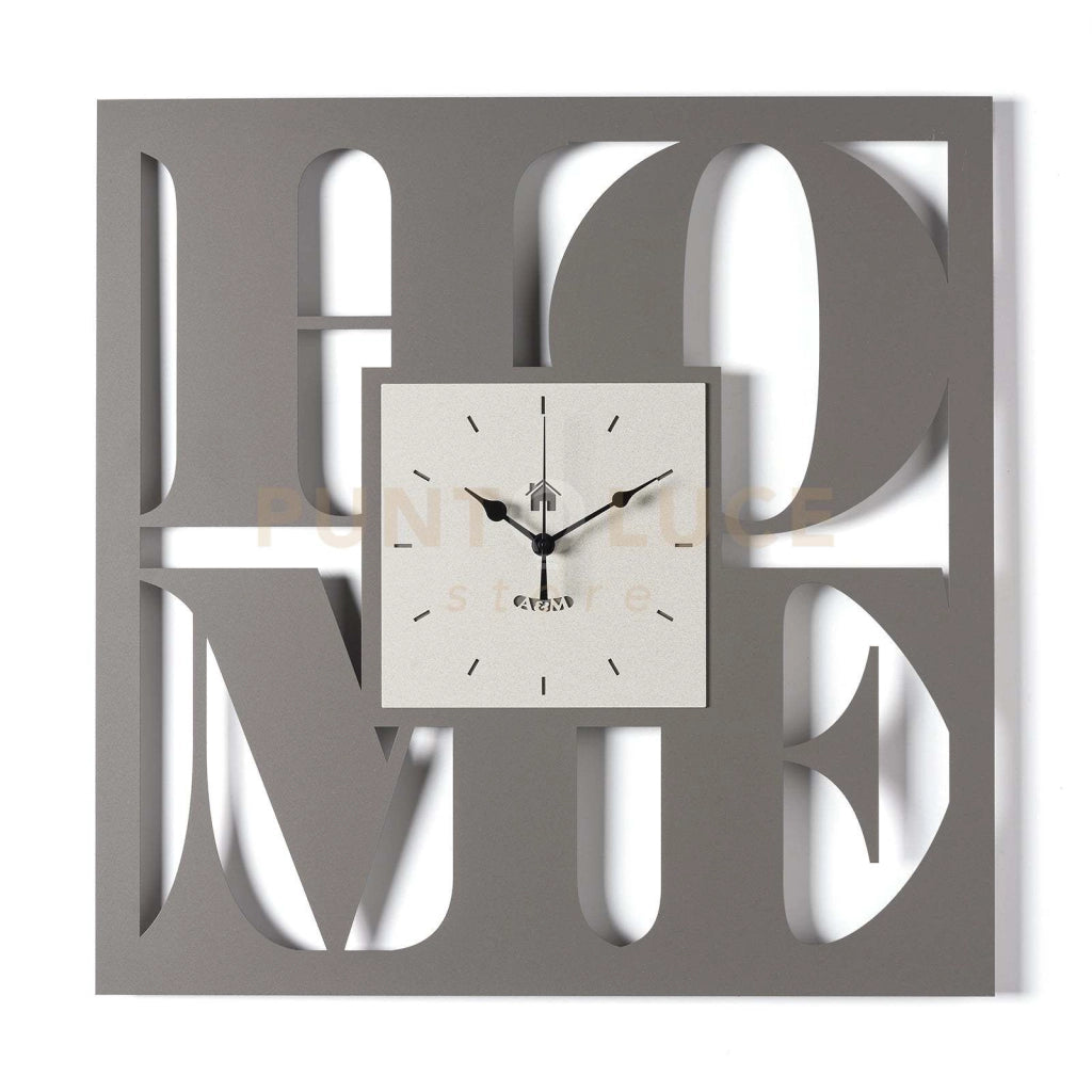 Orologio da parete di design Home Fango,avorio